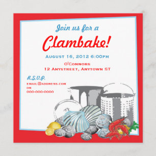 Clambake Invitation