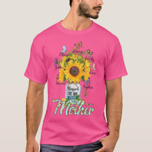 Clameraaz Personalised Blessed To Be Called Nana G T-Shirt