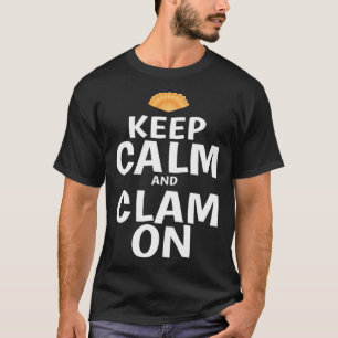 Clamming Sea Shelling Rake Clam Digging Razor Clam T-Shirt