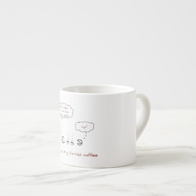 Clams Espresso Mug (Front Right)