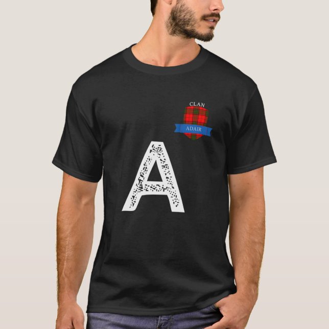 Clan Adair A Family Matching T-Shirt (Front)