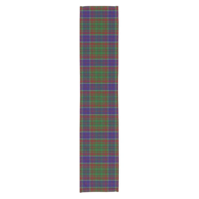 Clan Adams Tartan Short Table Runner (Front)