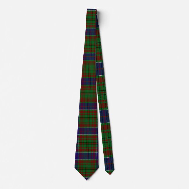 Clan Adams Tartan Tie (Front)