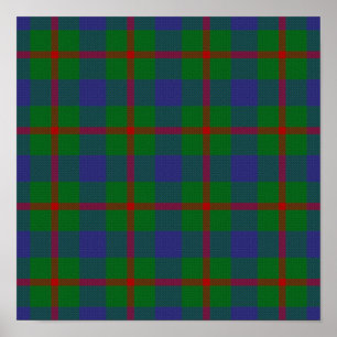 Clan Agnew Tartan - Digital Download Poster
