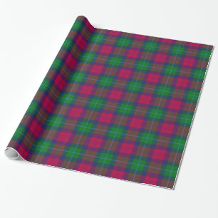 Clan Akins Tartan Plaid Pattern Wrapping Paper