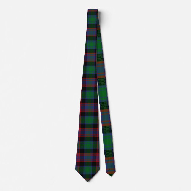 Clan Alexander Hunting Tartan Tie (Front)