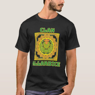 Clan Allardice Scottish Celtic Thistle T-Shirt