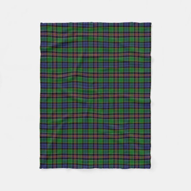 Clan Allison Tartan Fleece Blanket (Front)