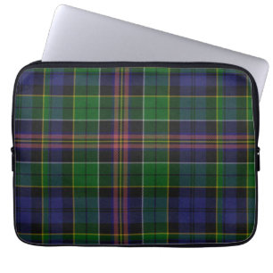 Clan Allison Tartan Plaid Laptop Cover