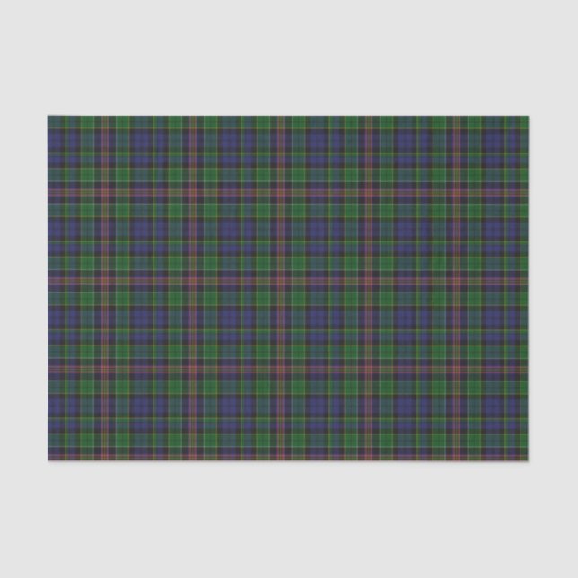 Clan Allison Tartan Plaid Tissue Paper (Front)