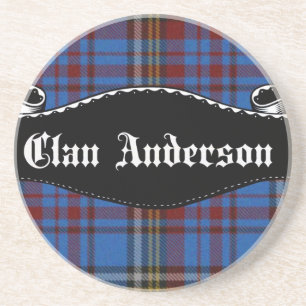 Clan Anderson Banner Coaster