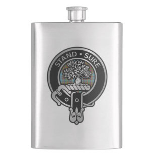 Clan Anderson Crest & Tartan Flask