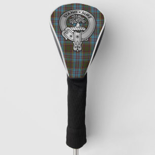 Clan Anderson Crest & Tartan Golf Head Cover