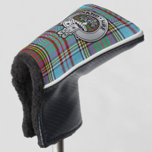 Clan Anderson Crest & Tartan Golf Head Cover
