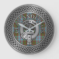 Clan Anderson Crest & Tartan Knot