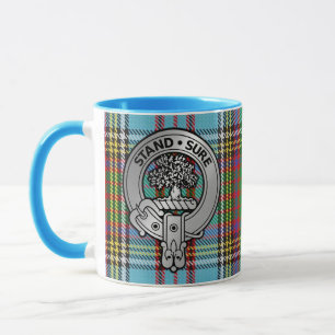 Clan Anderson Crest & Tartan Mug