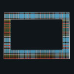 Clan Anderson Plaid Tartan Light Blue Check Magnetic Frame<br><div class="desc">Clan Anderson tartan light blue brown check magnetic frame. Perfect for anniversaries,  family reunions,  other special celebratory occasions photos you have

Celebrate all things Scottish tradition with this cool tartan print magnetic frame

Add a name by clicking the "Personalise" button above</div>