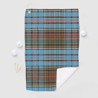 Clan Anderson Plaid Tartan Teal Brown Check