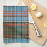 Clan Anderson Plaid Tartan Teal Brown Check Tea Towel<br><div class="desc">Add a classic and traditional touch to your game with this plaid Clan Anderson tartan teal brown check Kitchen Towel. Makes a great housewarming gift or as a treat to yourself. Combine your new kitchen towel with our matching bath towel or duvet cover to form the ultimate tartan collection starter...</div>