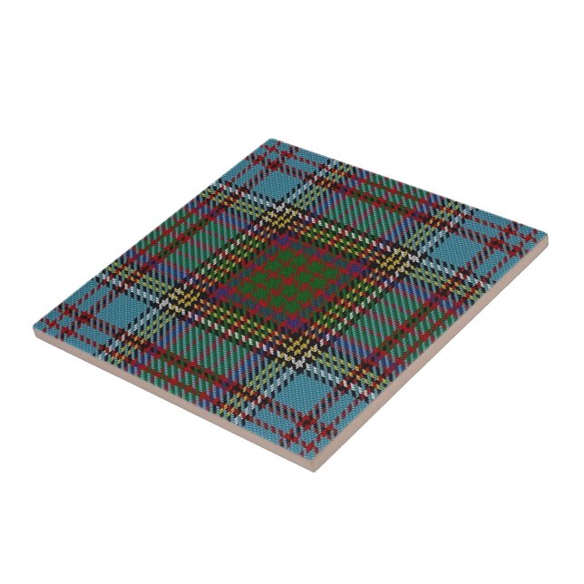 Clan Anderson Scottish Expressions Tartan Tile (Side)