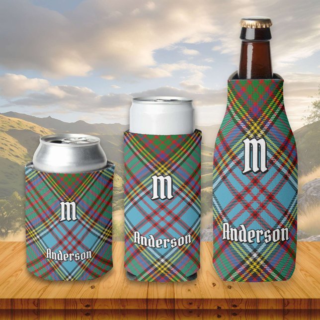 Clan Anderson Tartan Can Cooler (Creator Uploaded)