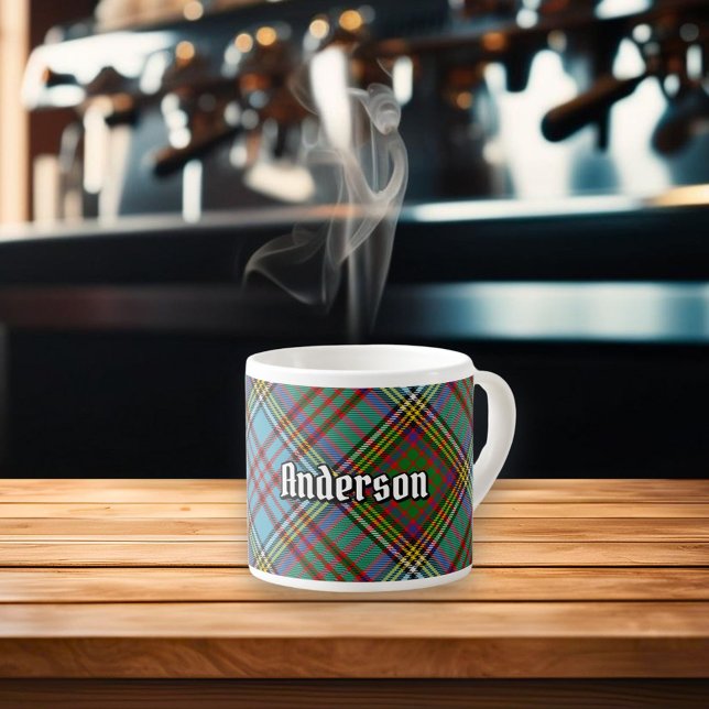 Clan Anderson Tartan Espresso Cup (Creator Uploaded)