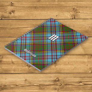 Clan Anderson Tartan Notebook
