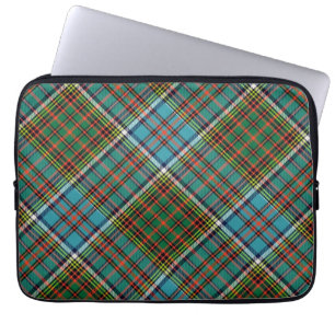 Clan Anderson Tartan Plaid Laptop Cover