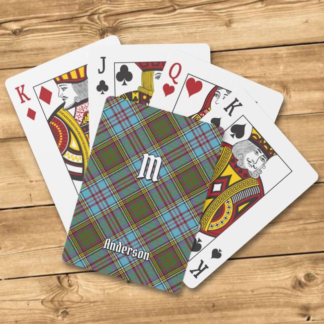 Clan Anderson Tartan Playing Cards (Creator Uploaded)