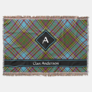 Clan Anderson Tartan Throw Blanket