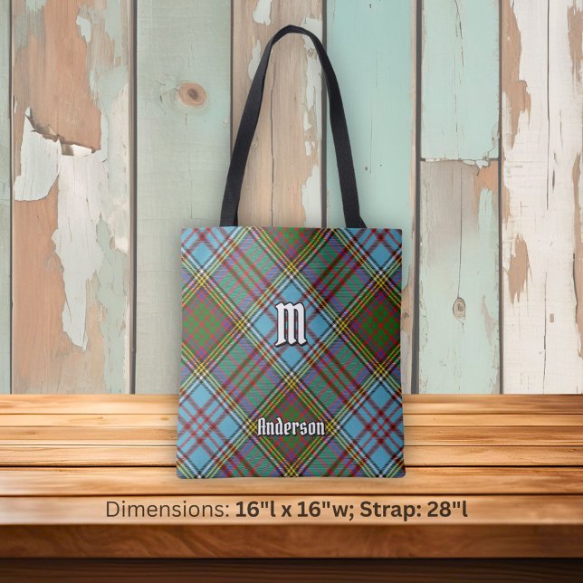 Clan Anderson Tartan Tote Bag (Creator Uploaded)