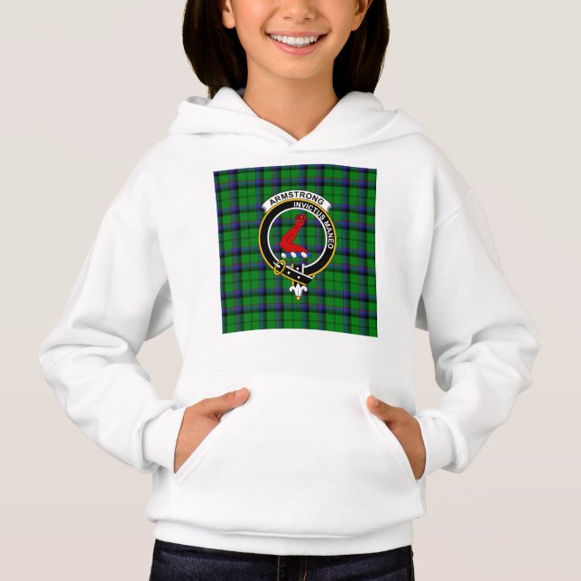 Clan Armstrong Badge and Logo Tshirt (Front)