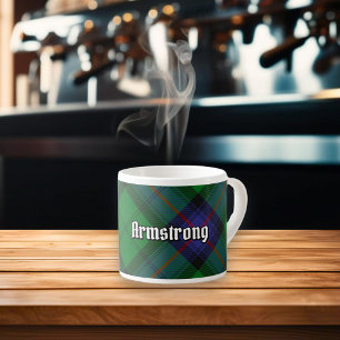 Clan Armstrong Tartan Espresso Cup