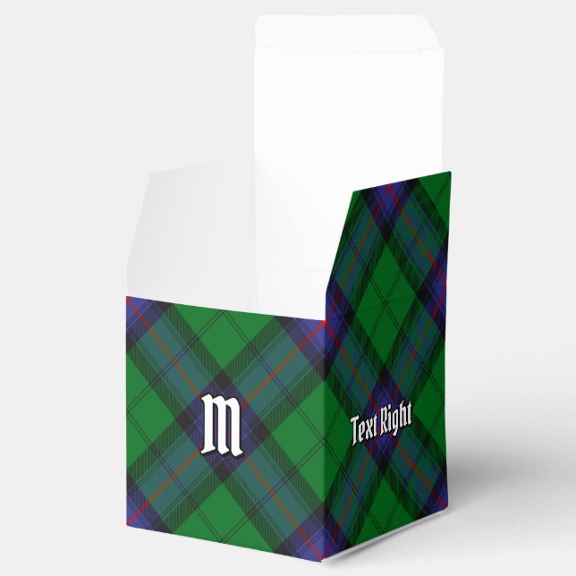 Clan Armstrong Tartan Favour Box (Opened)