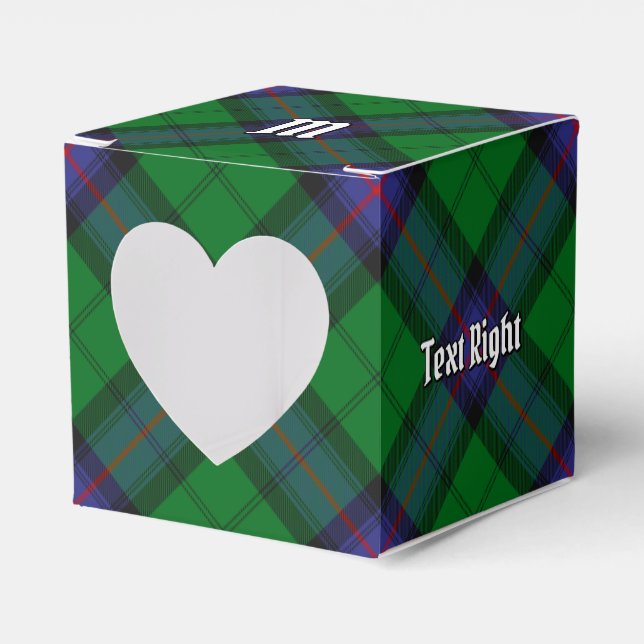 Clan Armstrong Tartan Favour Box (Front Side)