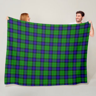 Clan Armstrong Tartan Fleece Blanket