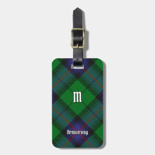 Clan Armstrong Tartan Luggage Tag