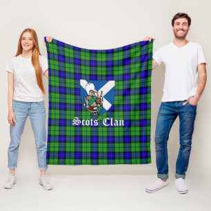 Clan Armstrong Tartan Plaid Fleece Blanket