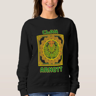 Clan Arnott Scottish Celtic Thistle Sweatshirt