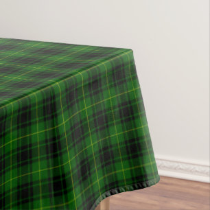 Clan Arthur / MacArthur  Tartan Plaid Tablecloth