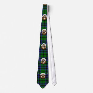 Clan Austin Tartan And Sporran Tie