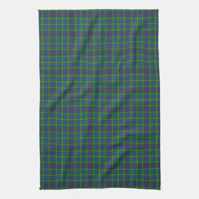 Clan Bailey Tartan Tea Towel (Vertical)