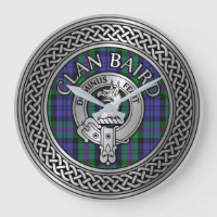 Clan Baird Crest & Tartan Knot