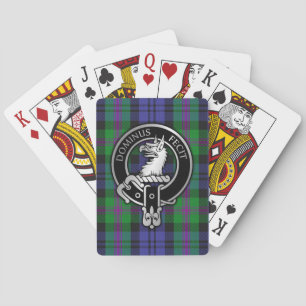 Clan Baird Crest & Tartan Playing Cards