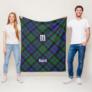 Clan Baird Tartan Fleece Blanket