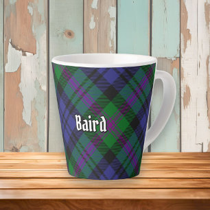 Clan Baird Tartan Latte Mug