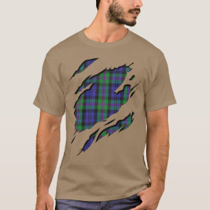 Clan Baird Tartan Plaid Effects T-Shirt