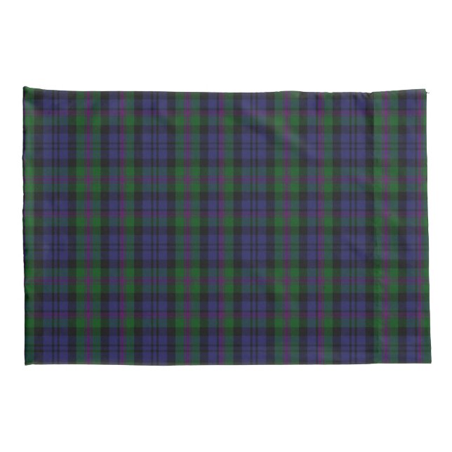 Clan Baird Tartan Plaid Set Pillowcase (Back-Right)