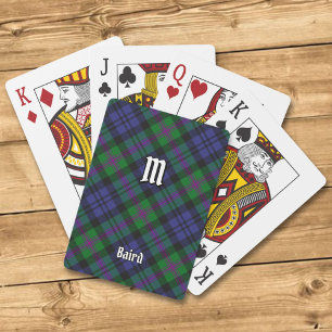 Clan Baird Tartan Playing Cards