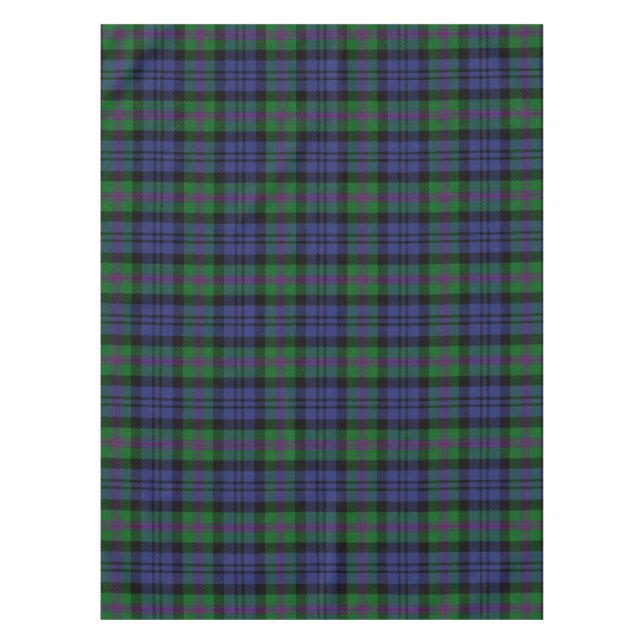 Clan Baird Tartan Tablecloth (Front)